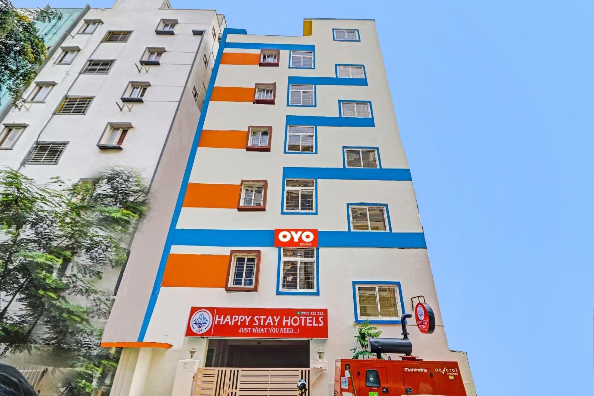 حيدر أباد Oyo Happy Stay Hotels المظهر الخارجي الصورة